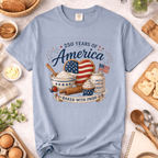 American Flag Heart Cookie T-Shirt