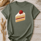 Crochet Cake Slice T-Shirt