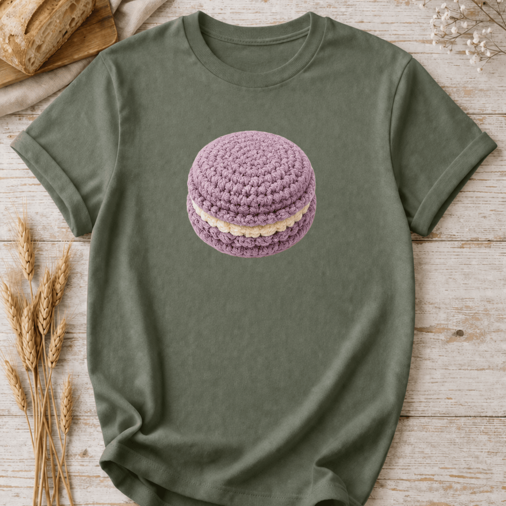 Crochet Macaron T-Shirt