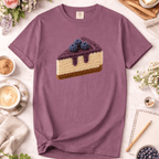 Crochet Blueberry Cheesecake T-Shirt