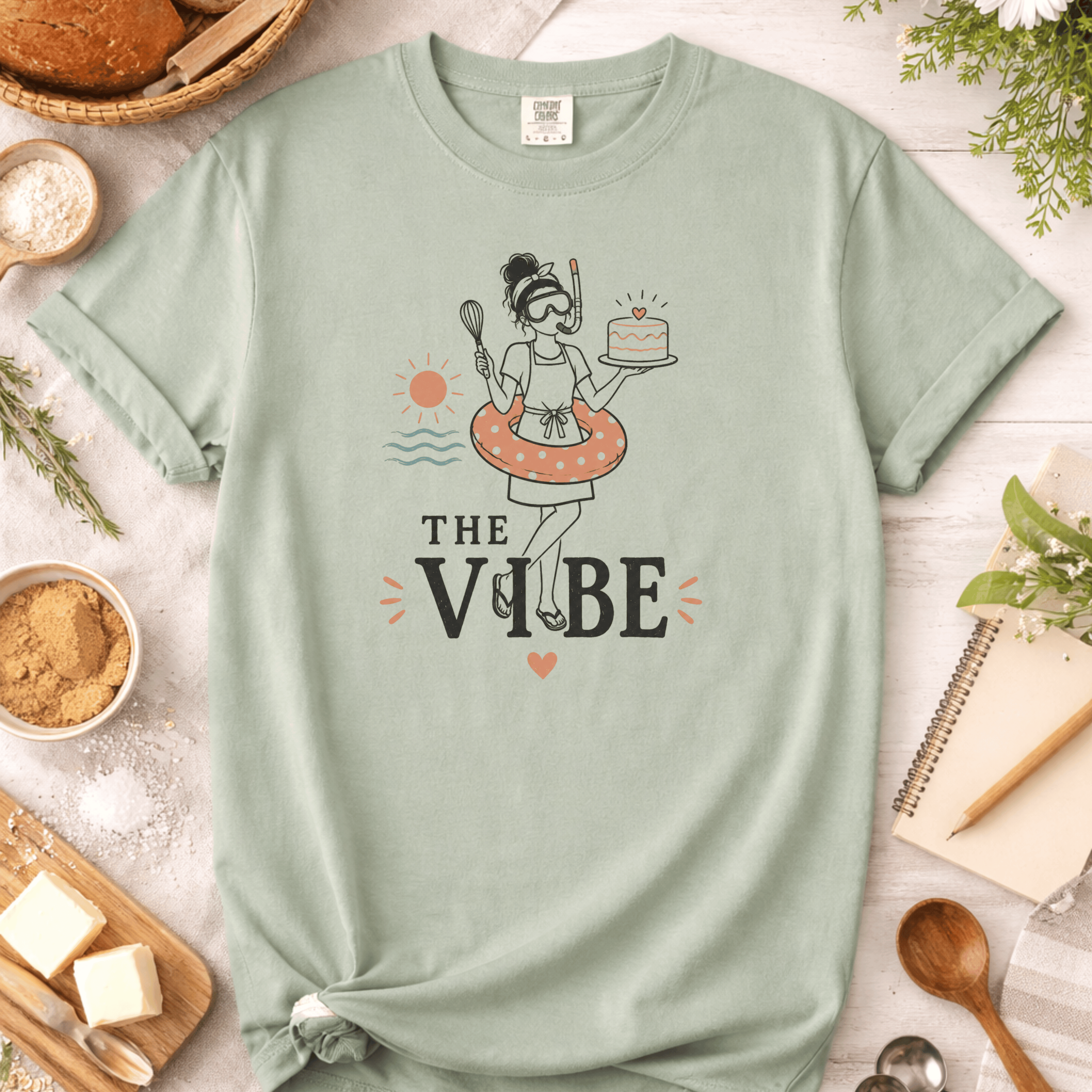 Beach Baking Vibe T-Shirt