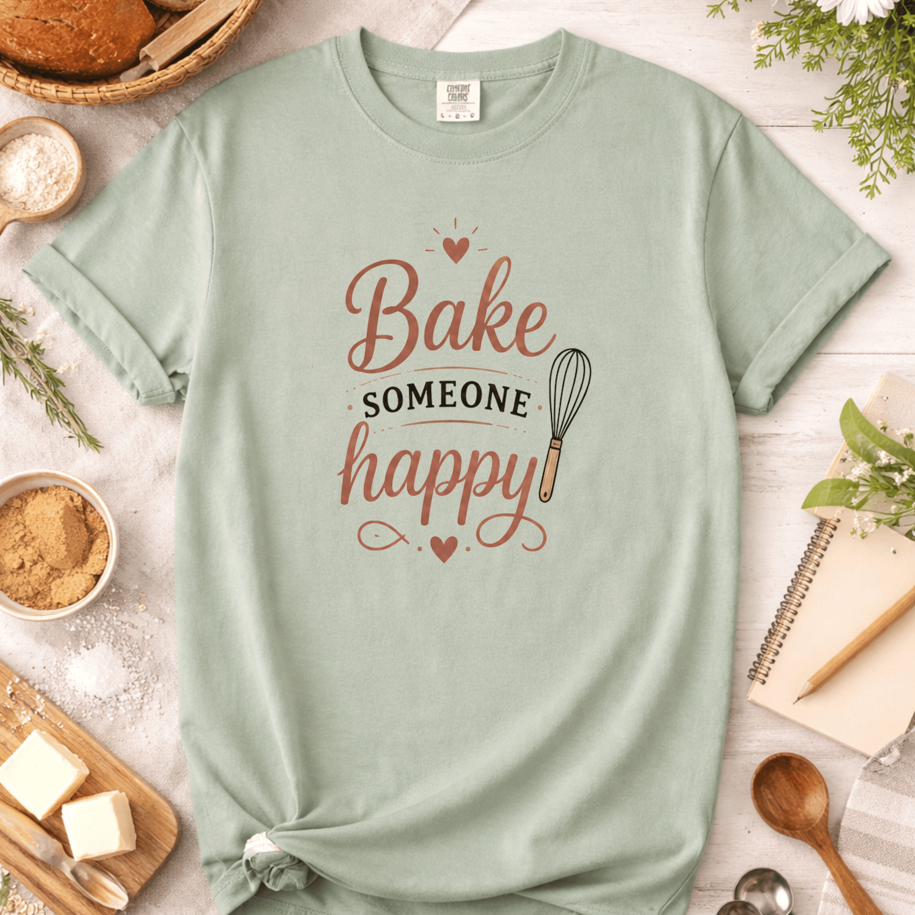 Cute Bake Someone Happy T-Shirt