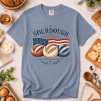 Red White and Blue Sourdough T-Shirt