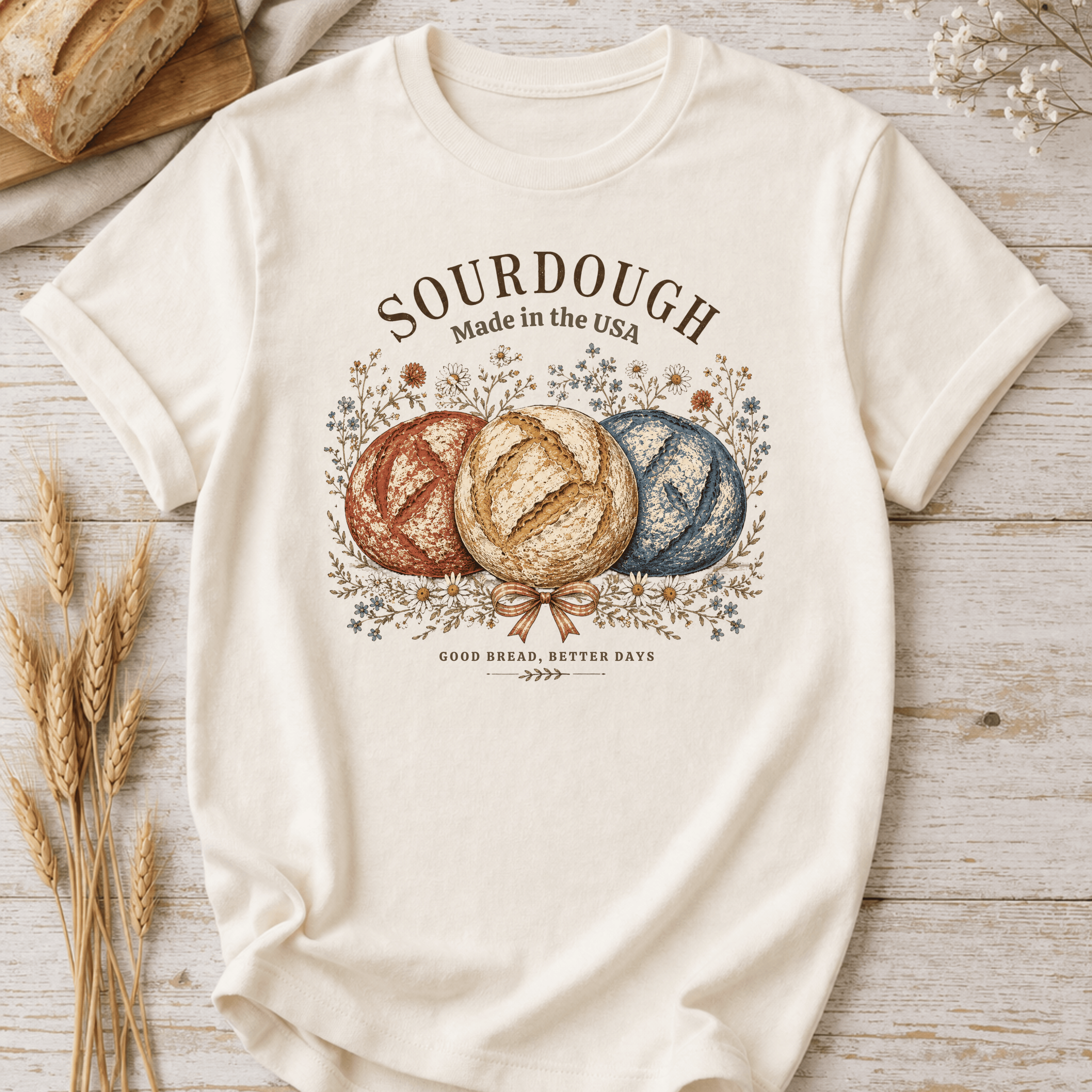 Cottagecore USA Sourdough T-Shirt