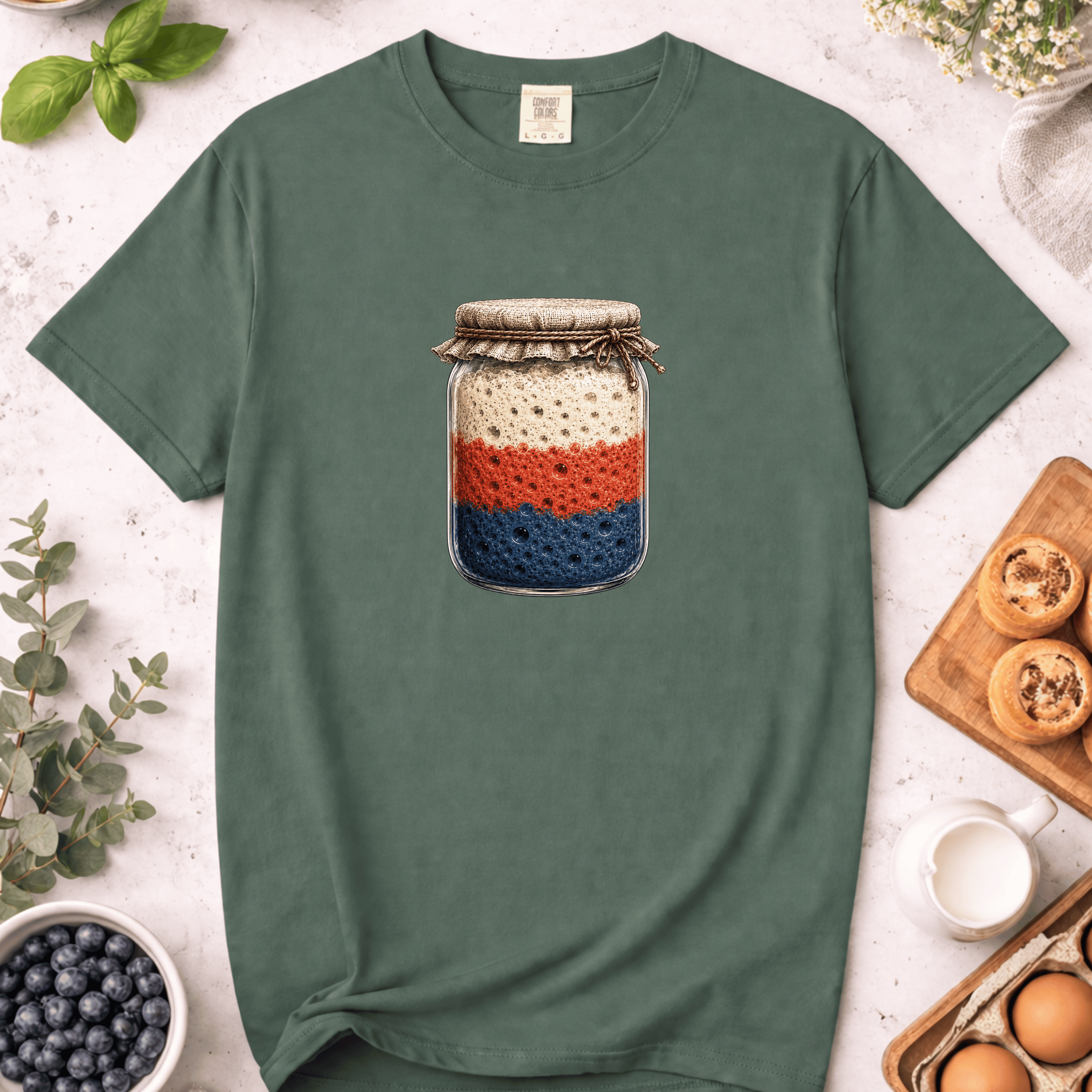 Red White and Starter T-Shirt