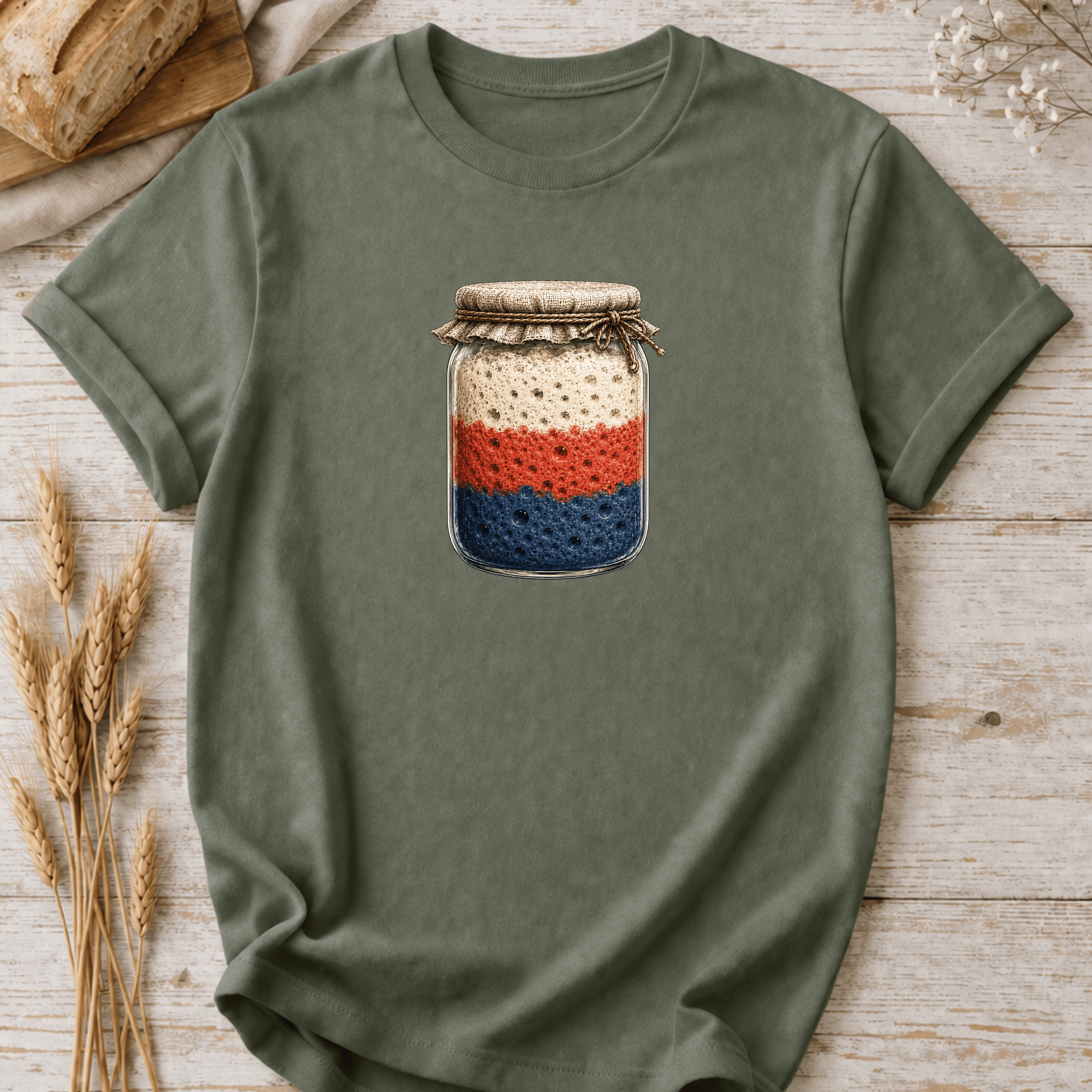 Red White and Starter T-Shirt