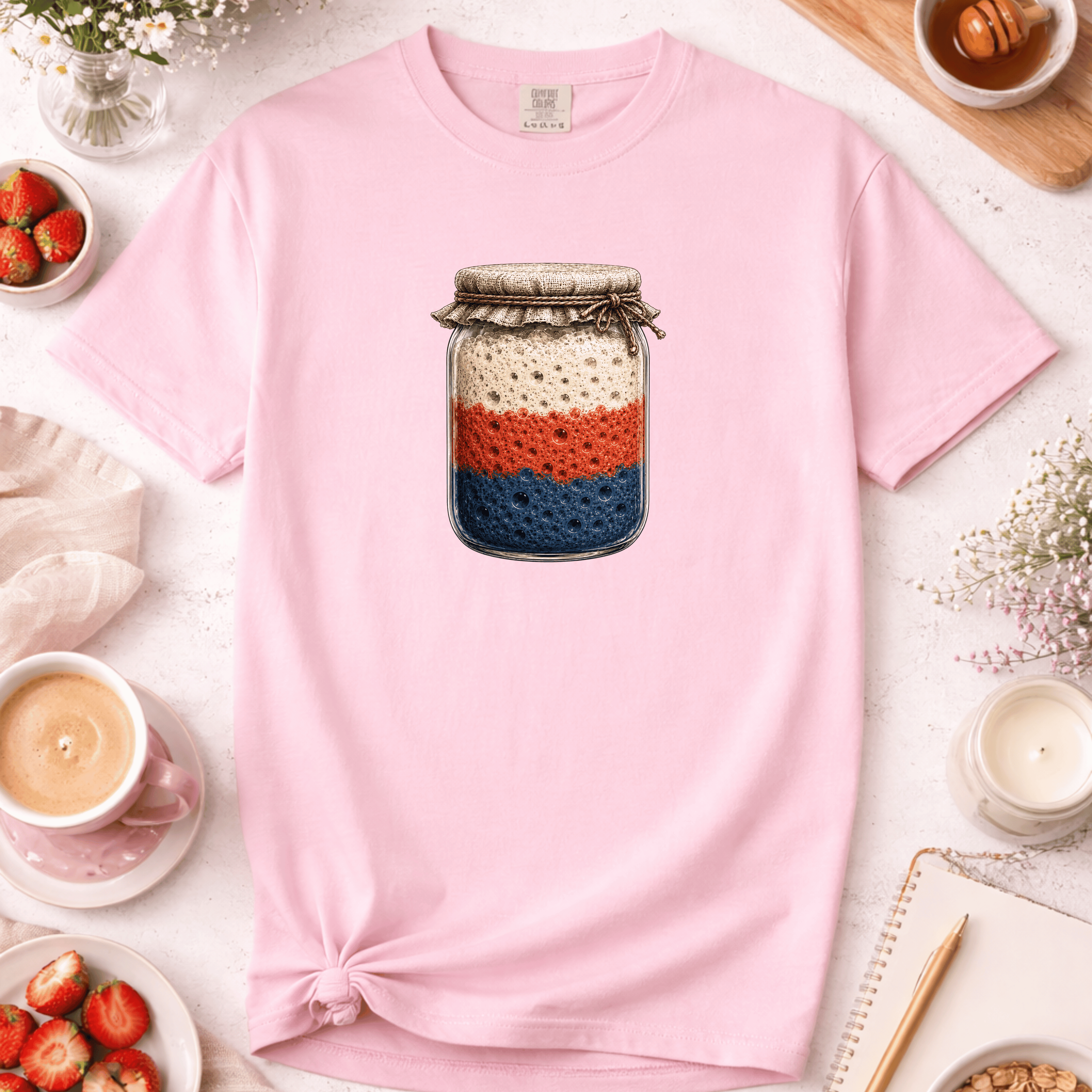 Red White and Starter T-Shirt