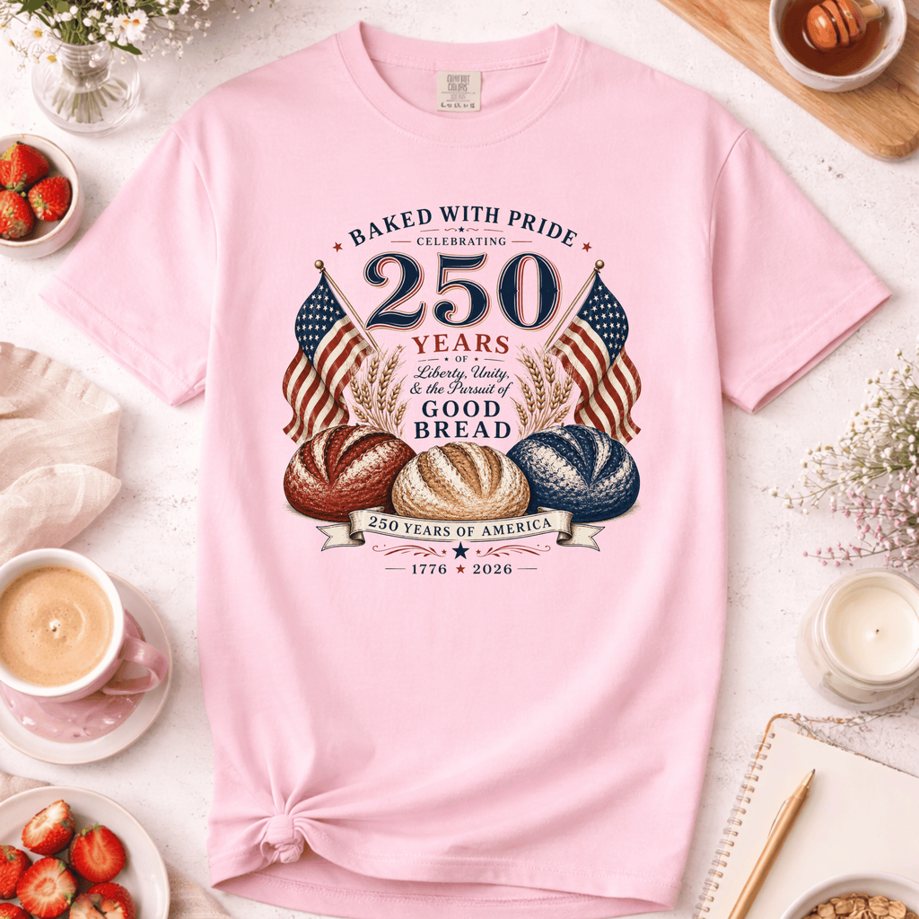 250th USA Anniversary Sourdough T-Shirt