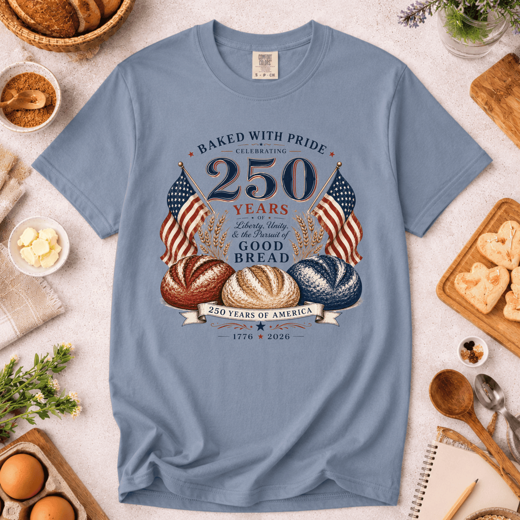 250th USA Anniversary Sourdough T-Shirt