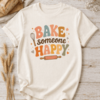 Retro Bake Someone Happy T-Shirt