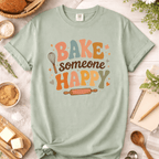 Retro Bake Someone Happy T-Shirt