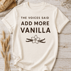 Just Add The Vanilla T-Shirt
