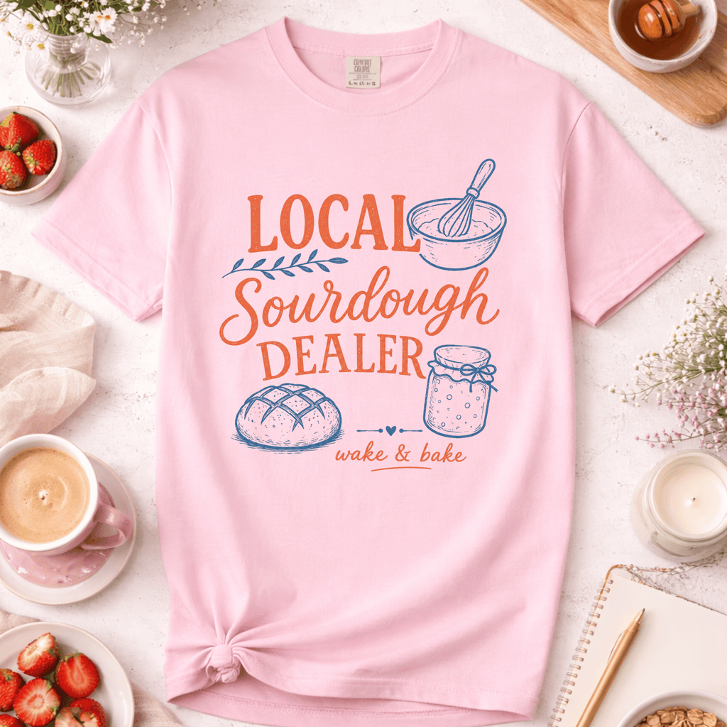 Local Sourdough Dealer W&B T-Shirt