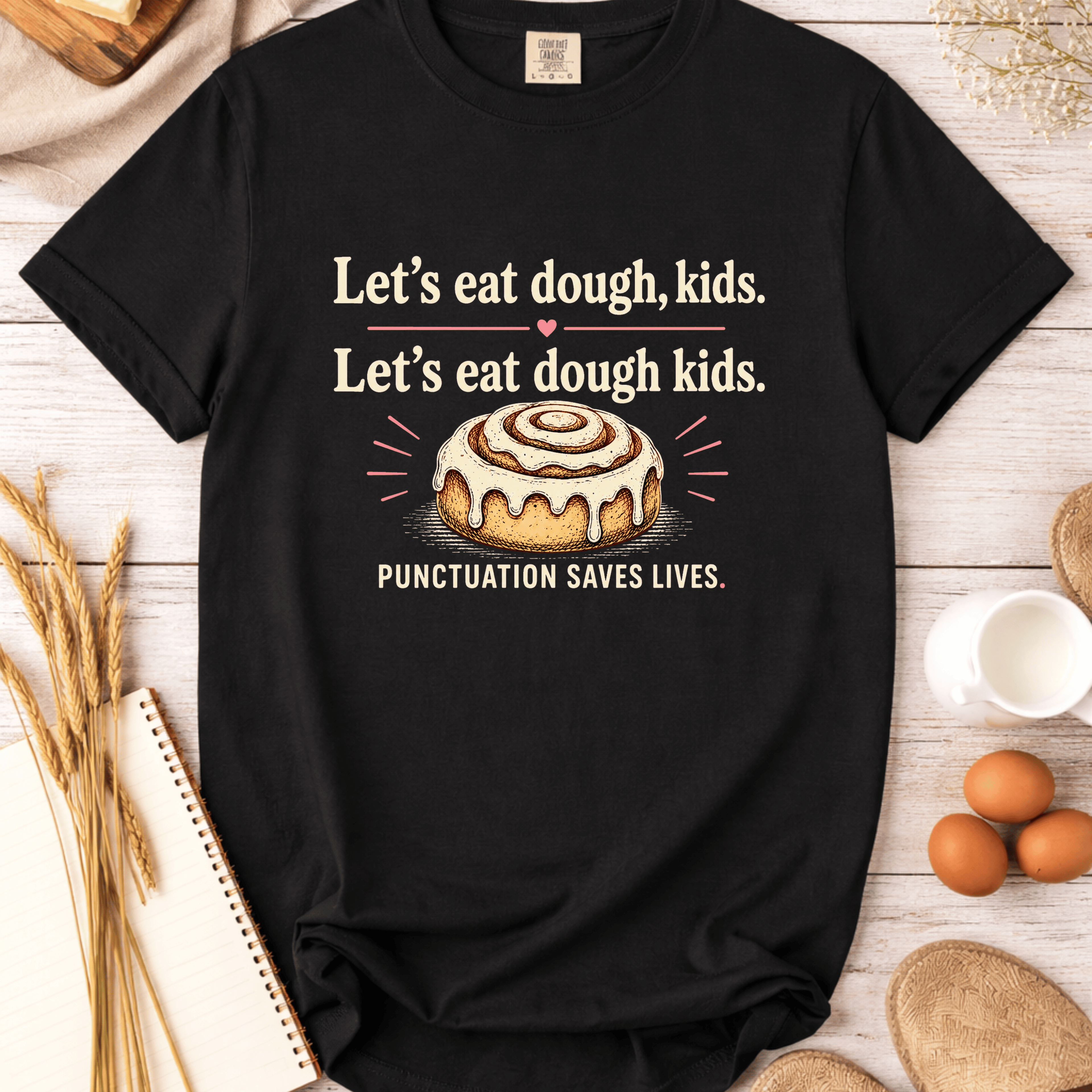 Let's Eat Dough, Kids T-Shirt