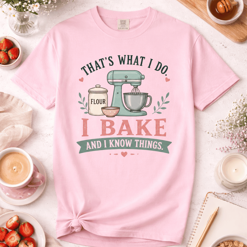 I Bake and I Know Things T-Shirt