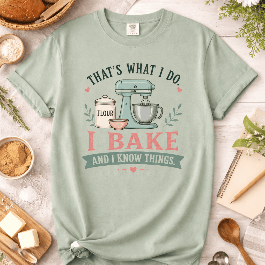 I Bake and I Know Things T-Shirt