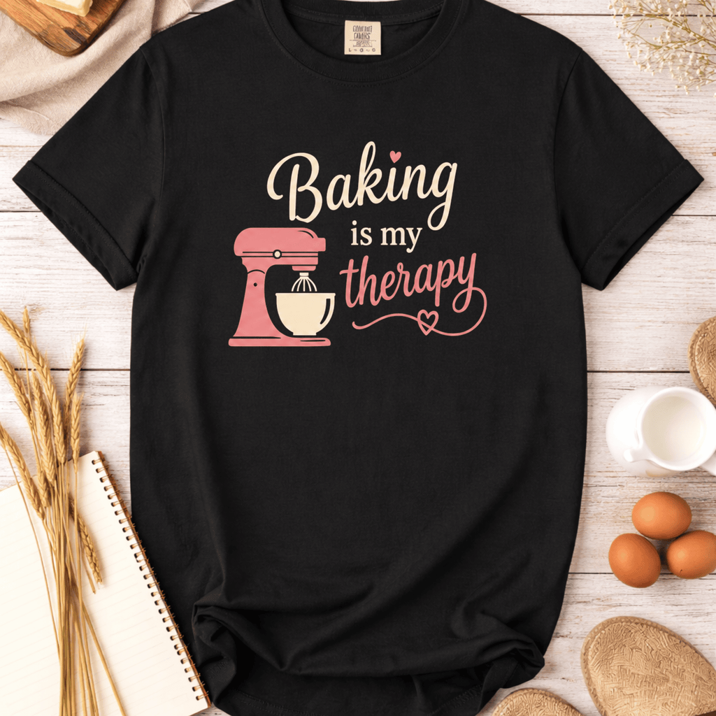 Baking Is My Therapy Mixer T-Shirt