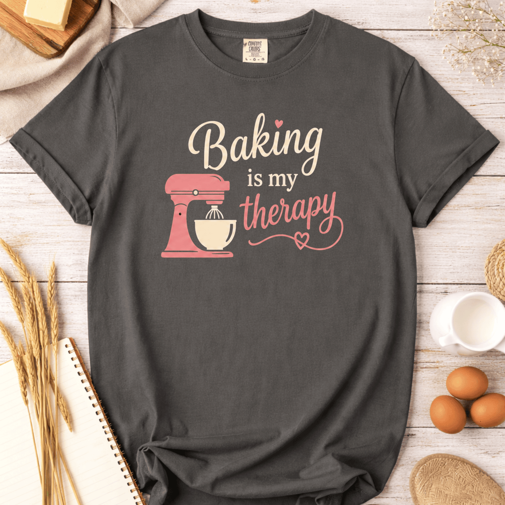 Baking Is My Therapy Mixer T-Shirt
