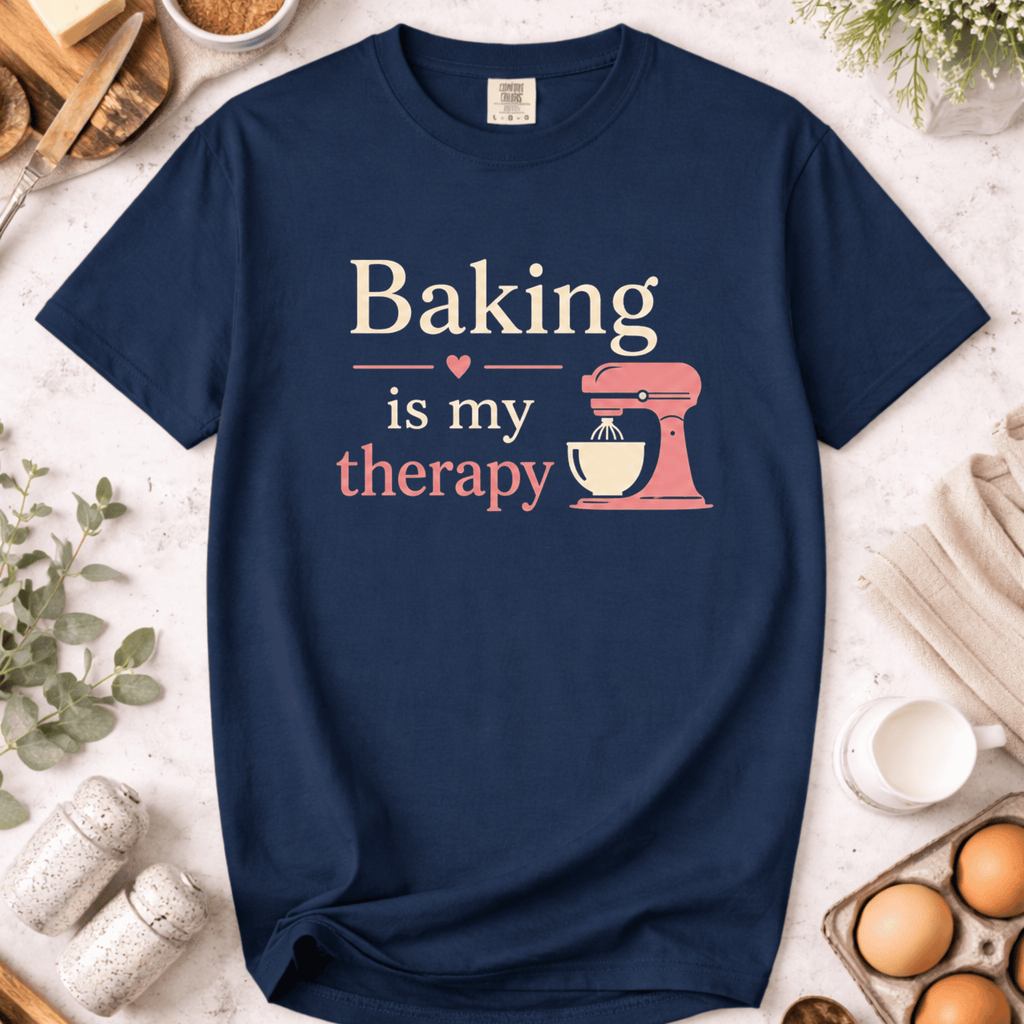 Baking is my therapy T-shirt