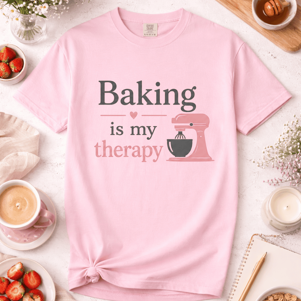 Baking is my therapy T-shirt