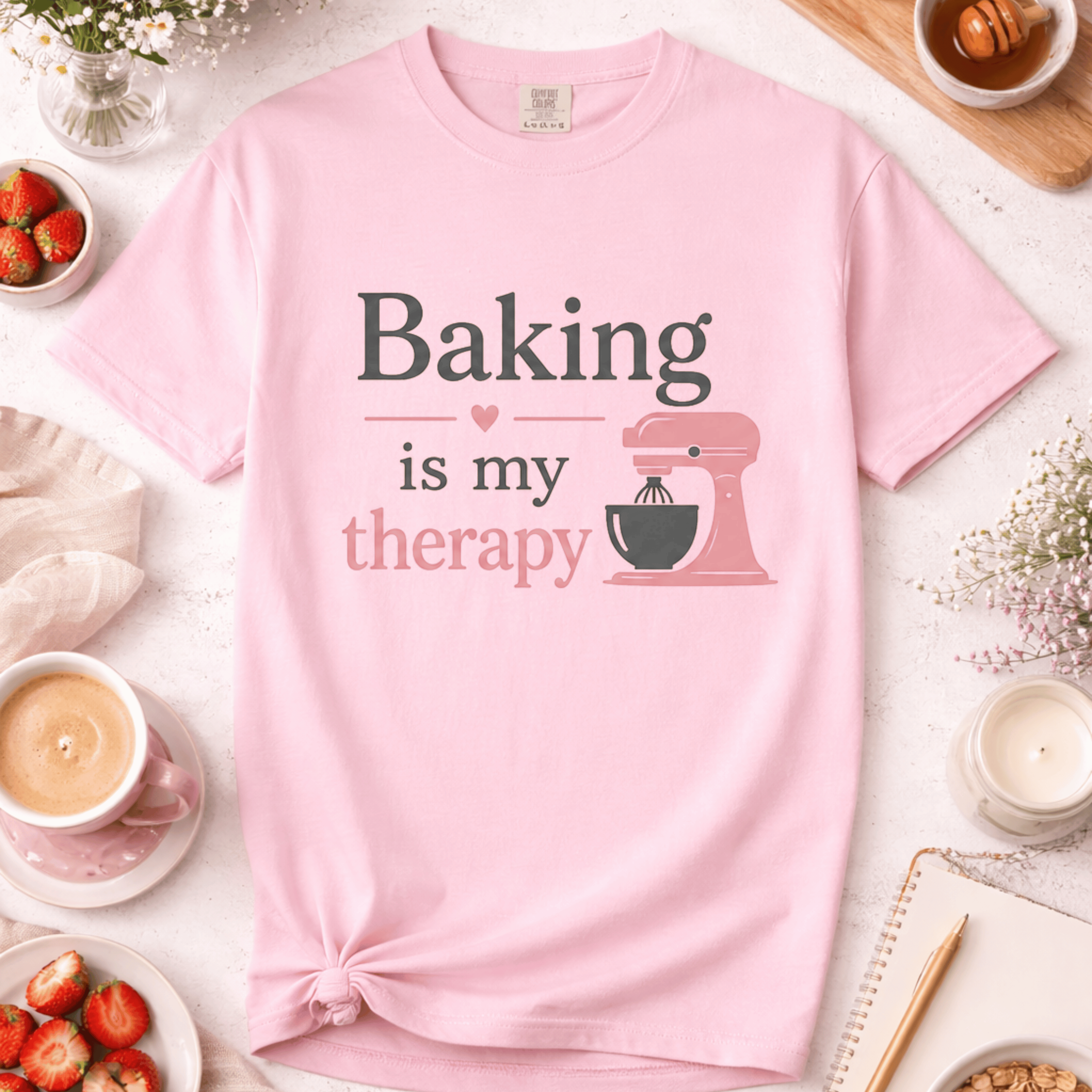 Baking is my therapy T-shirt