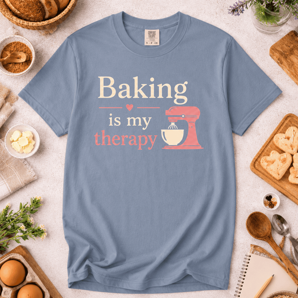 Baking is my therapy T-shirt