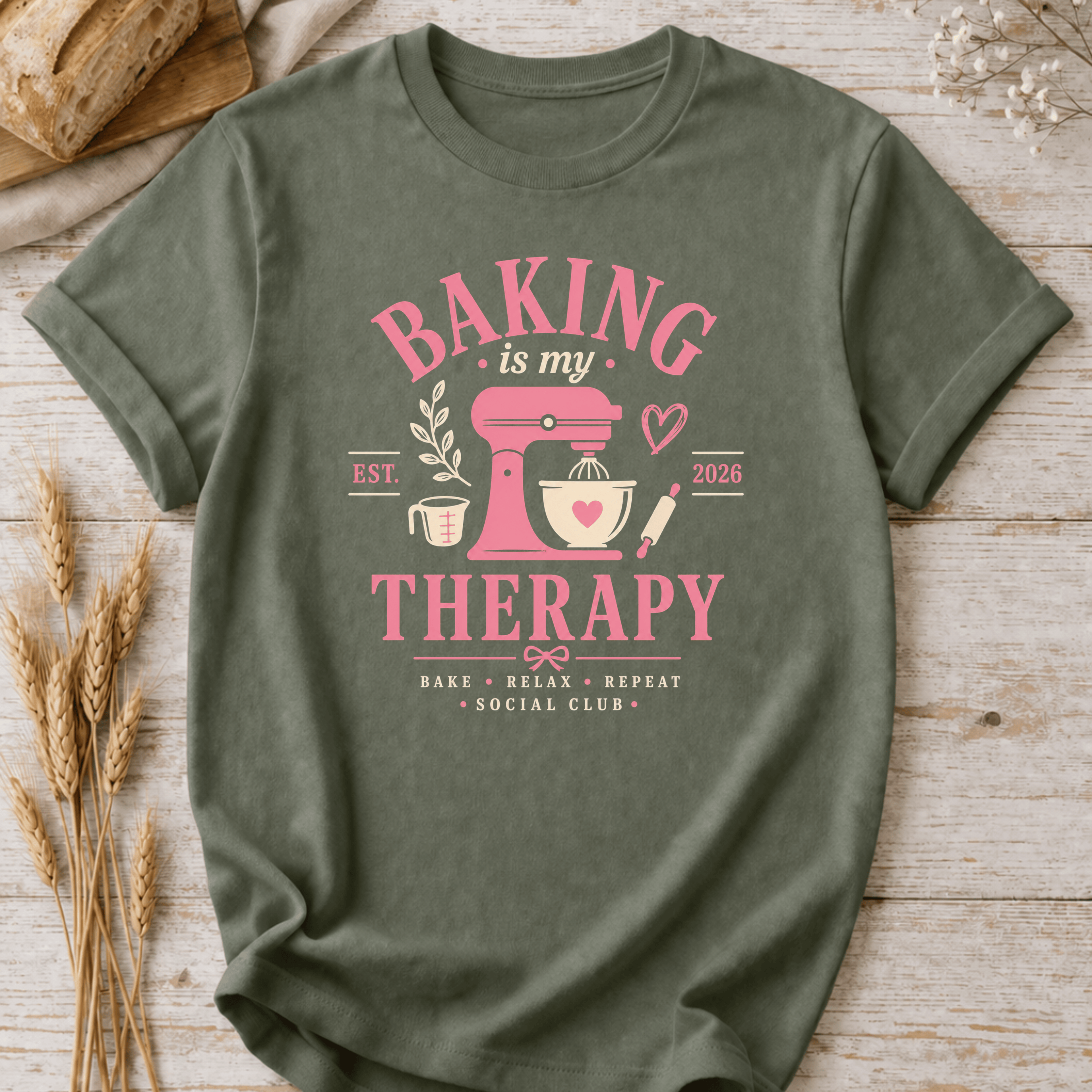 Baking Therapy T-Shirt
