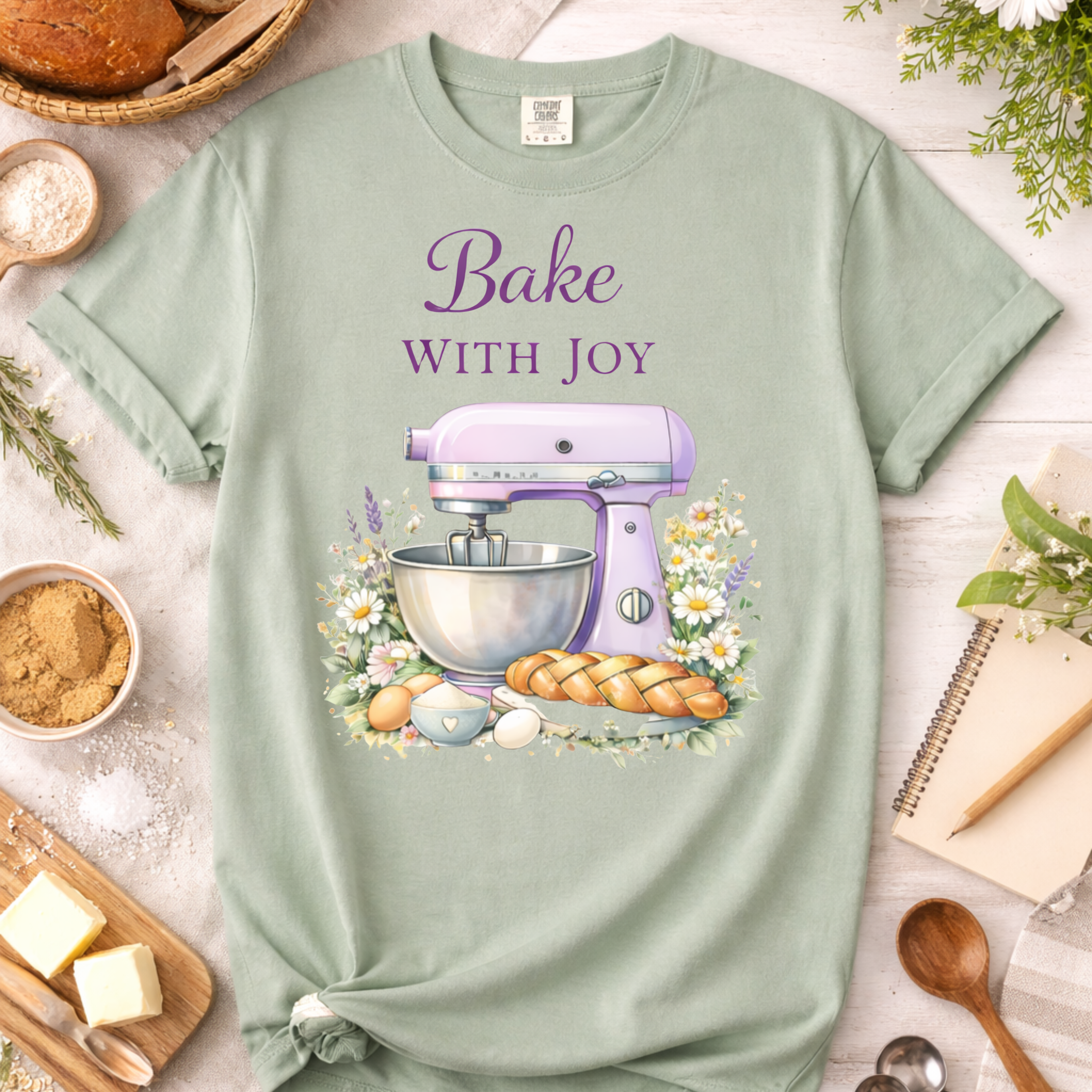 Bake With Joy Mixer T-Shirt