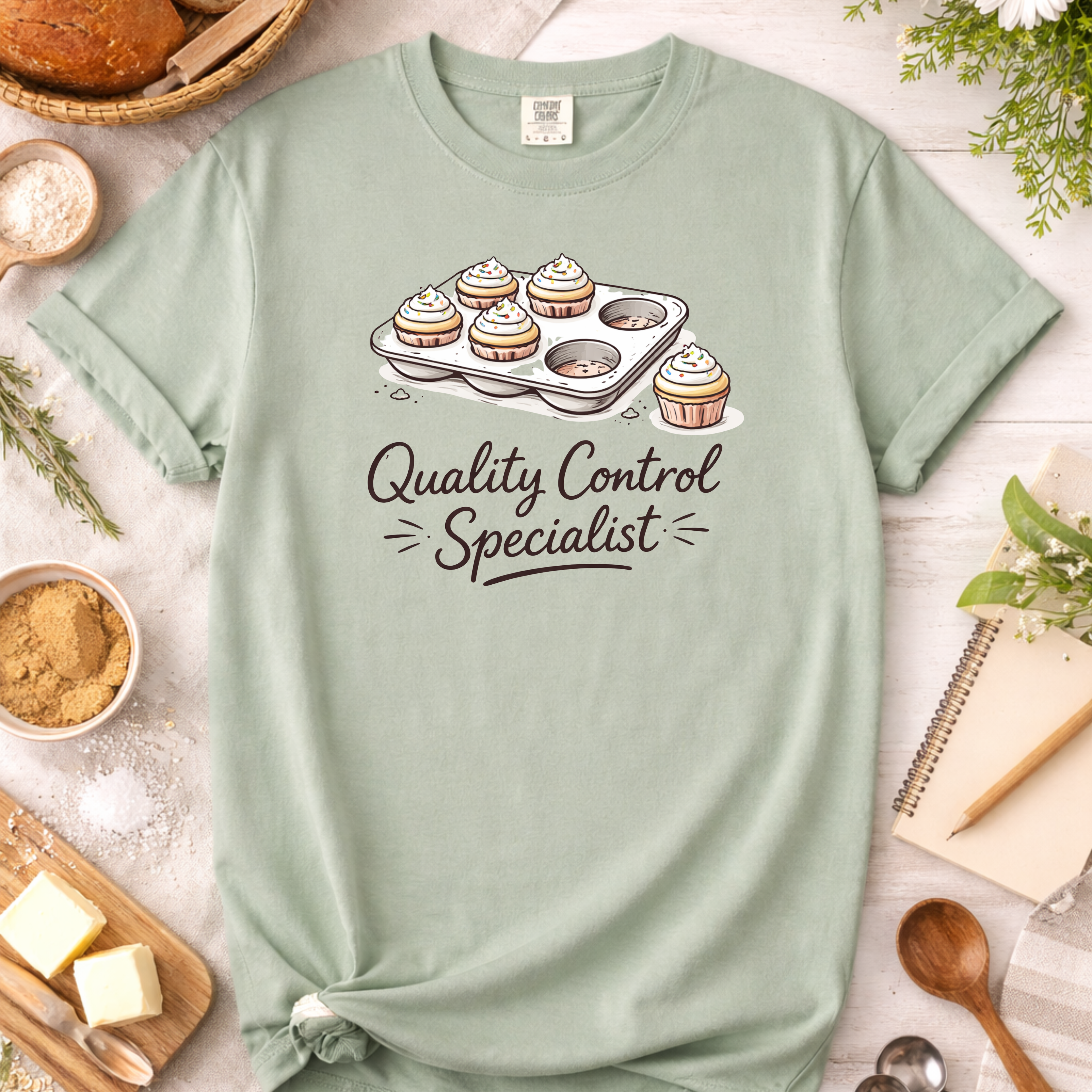 Quality Control Specialist Baking Humor T-Shirt