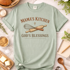 Mama's Kitchen God's Blessings Christian Mom T-Shirt