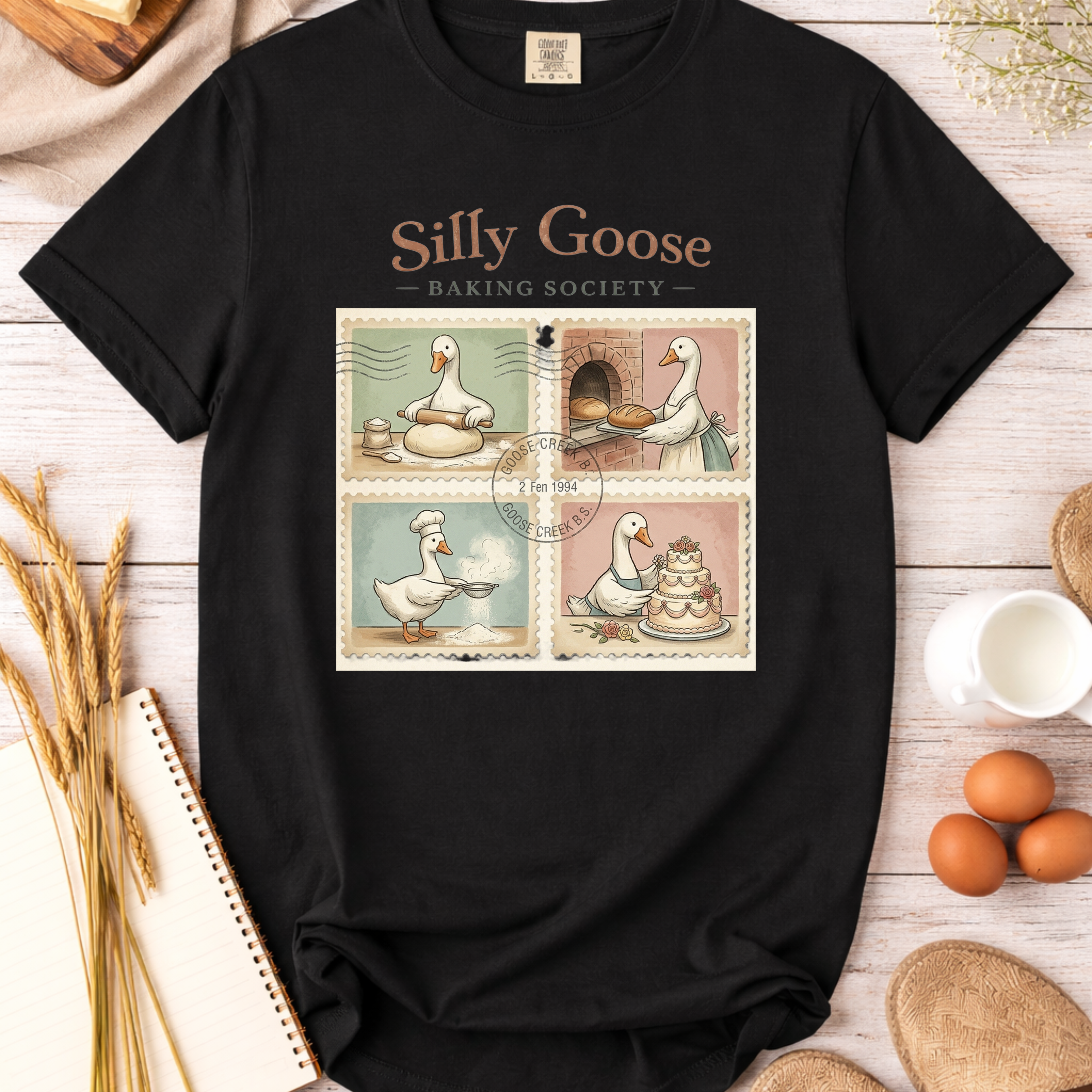 Silly Goose Baking Society T-Shirt