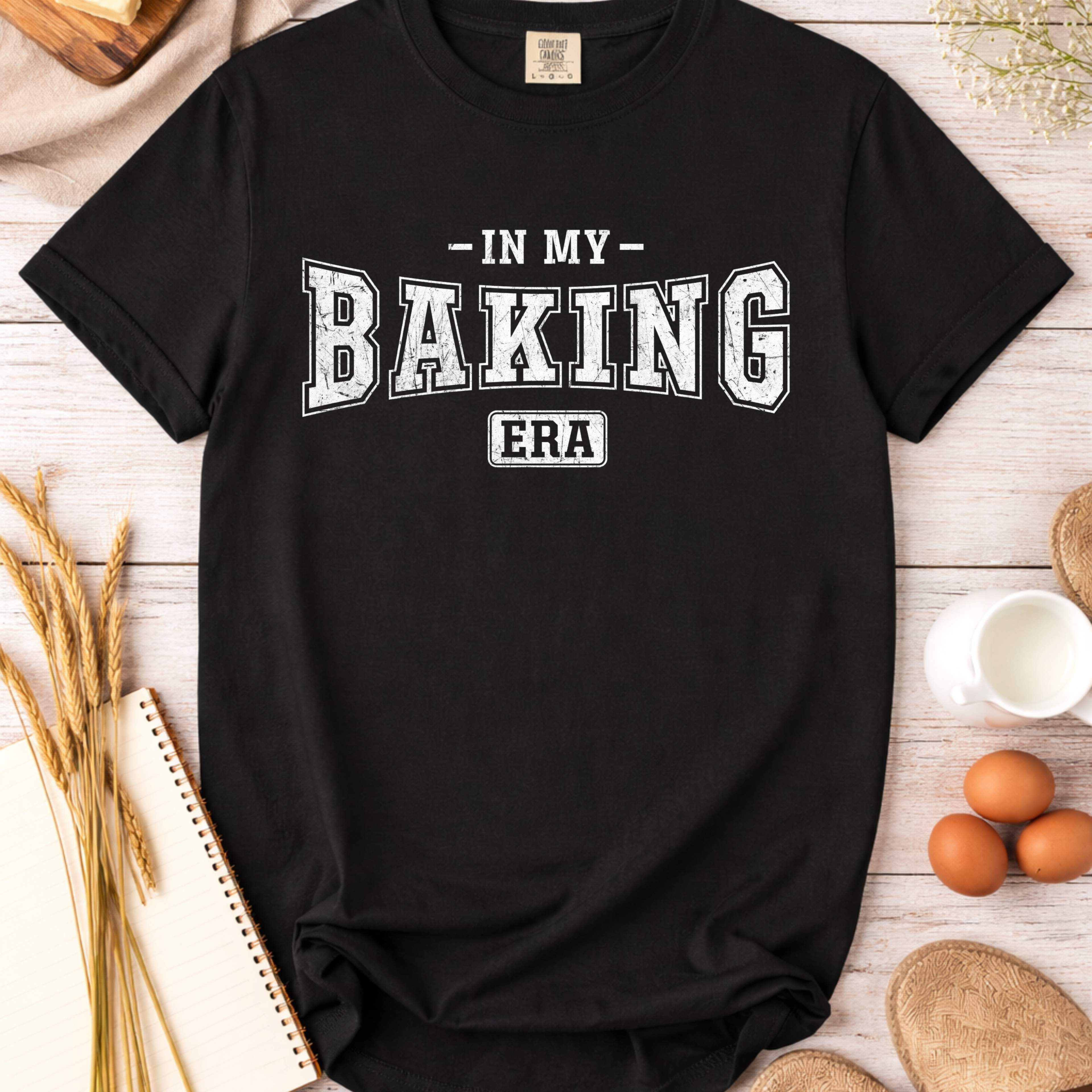In My Baking Era T-Shirt — Funny Baker Shirt for Home Bakers & Baking Lovers