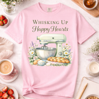 Whisking Up Happy Hearts Baking T-Shirt