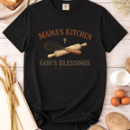 Mama's Kitchen God's Blessings Christian Mom T-Shirt