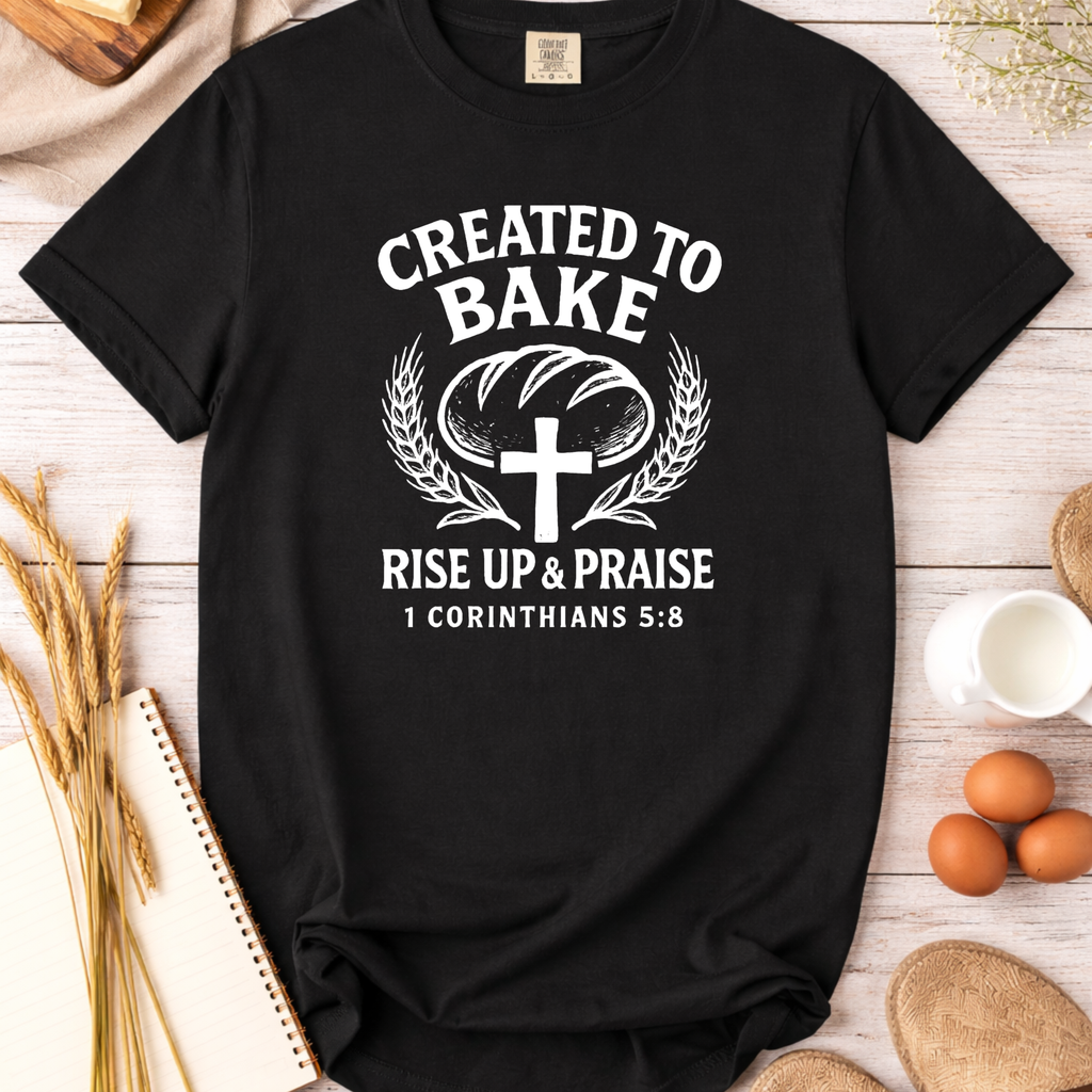 Created to Bake Christian T-shirt