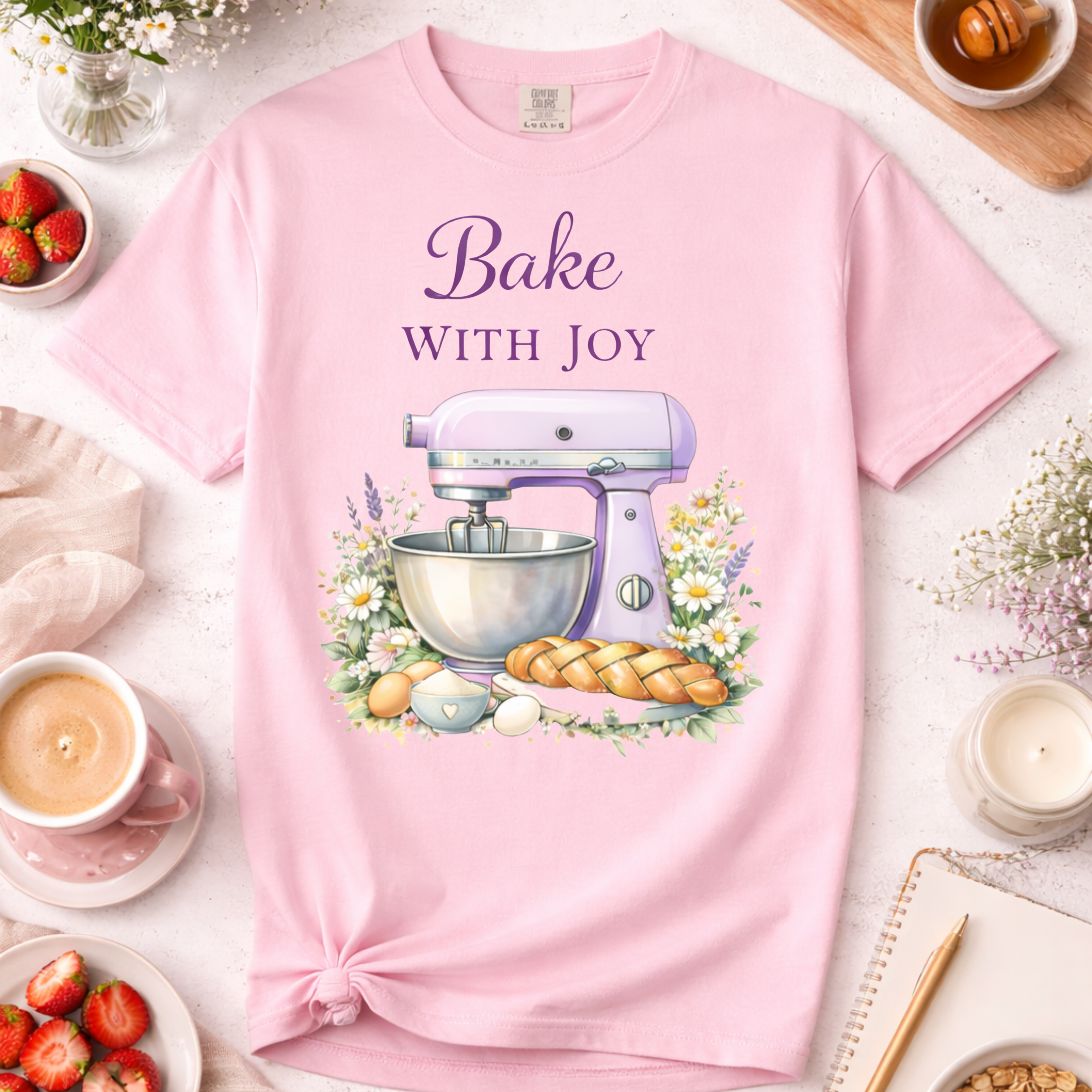 Bake With Joy Mixer T-Shirt