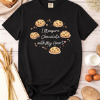 I Measure Chocolate with My Heart — Funny Baking Shirt for Bakers
