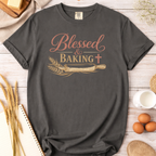 Blessed and Baking Christian Women's T-Shirt