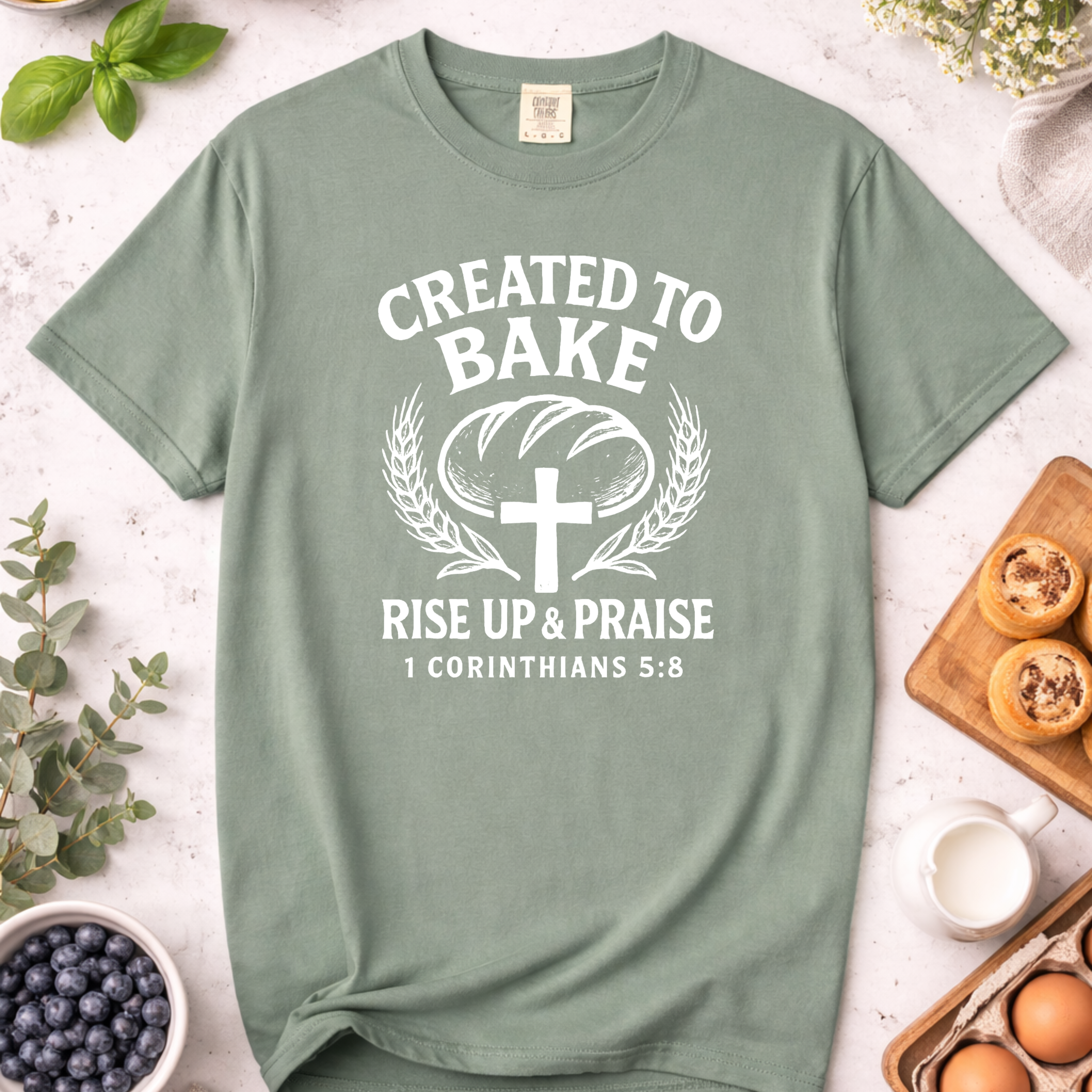 Created to Bake Christian T-shirt