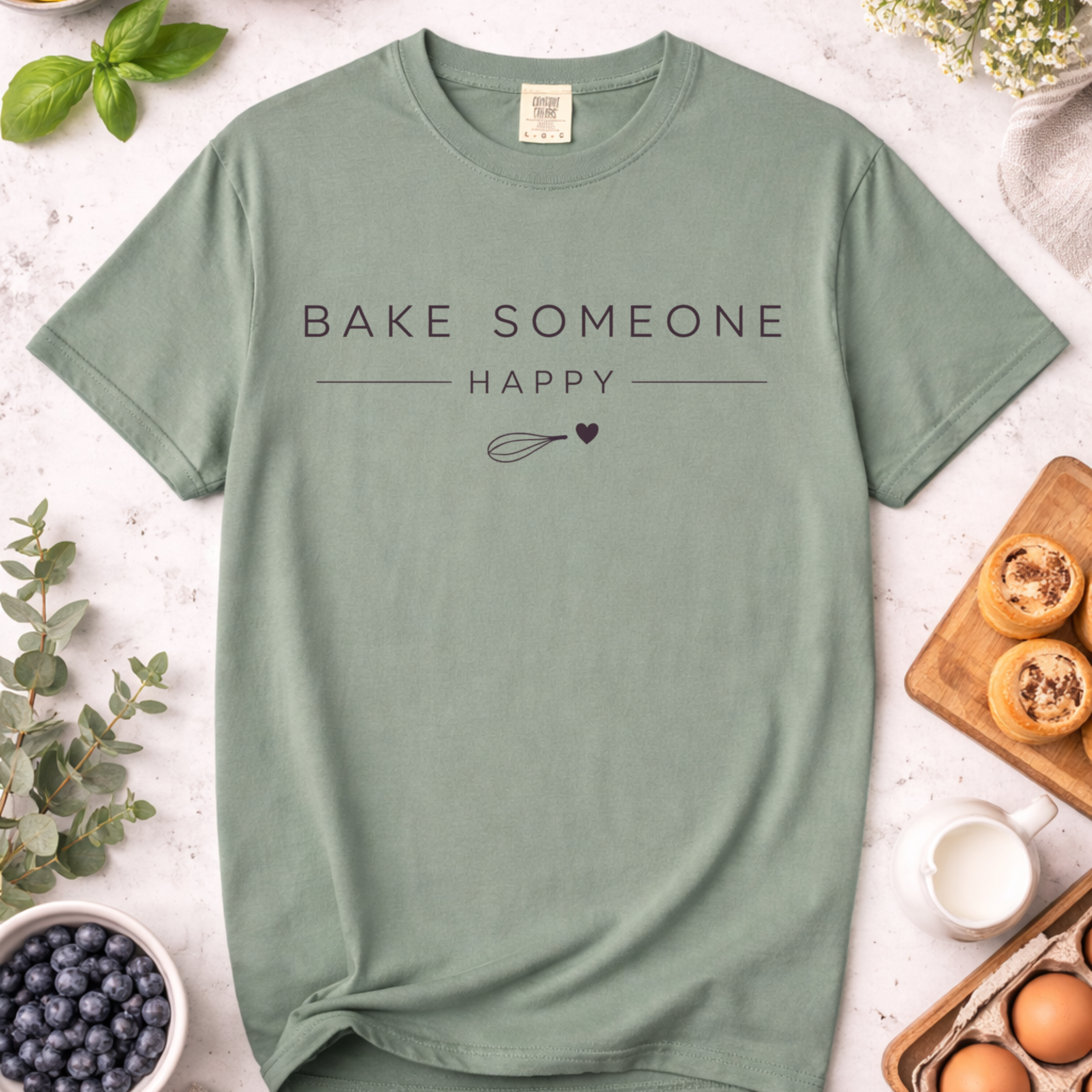 Bake Someone Happy T-Shirt — Baking Shirt