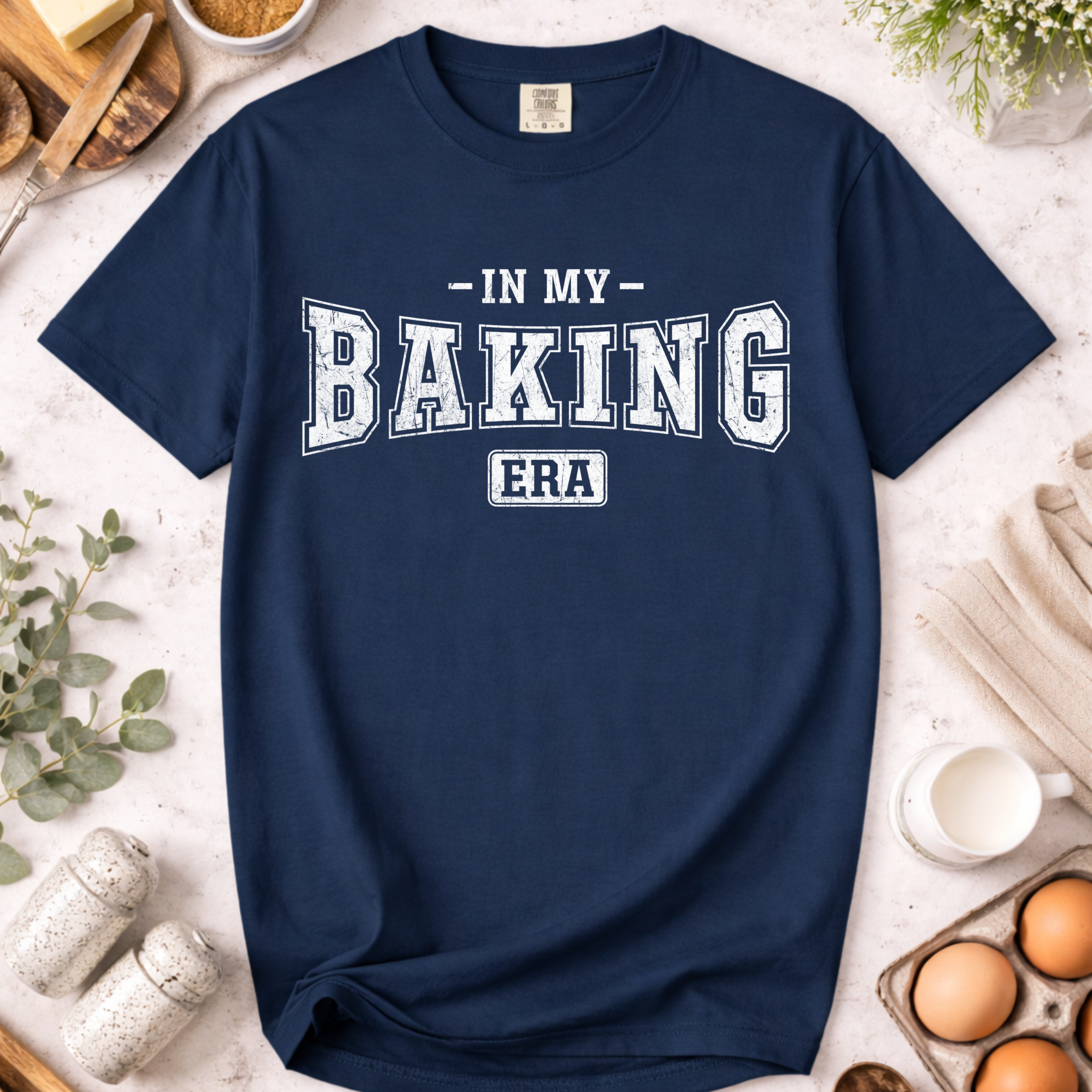 In My Baking Era T-Shirt — Funny Baker Shirt for Home Bakers & Baking Lovers