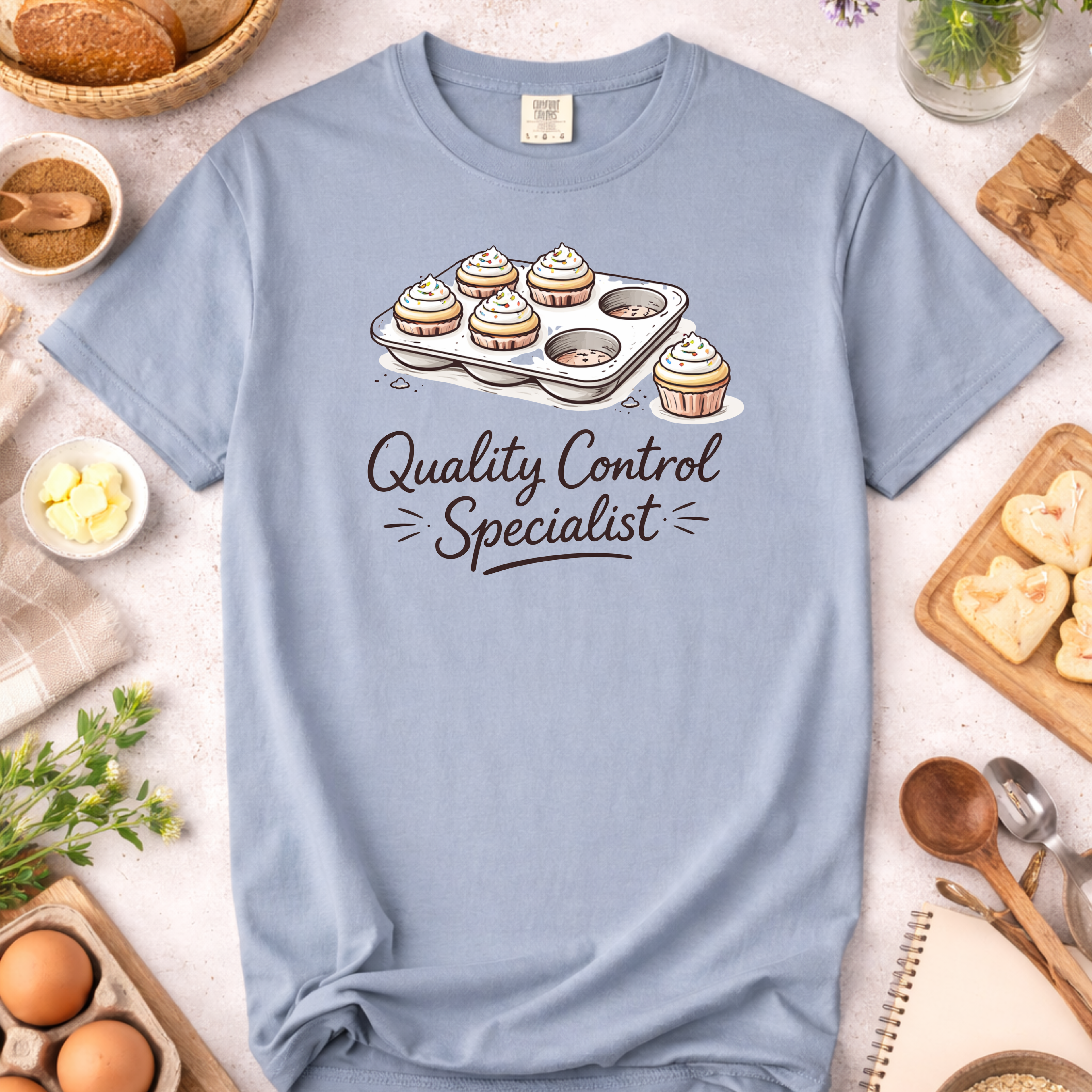 Quality Control Specialist Baking Humor T-Shirt