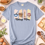 Baking Mom Paint Brush Graphic T-Shirt