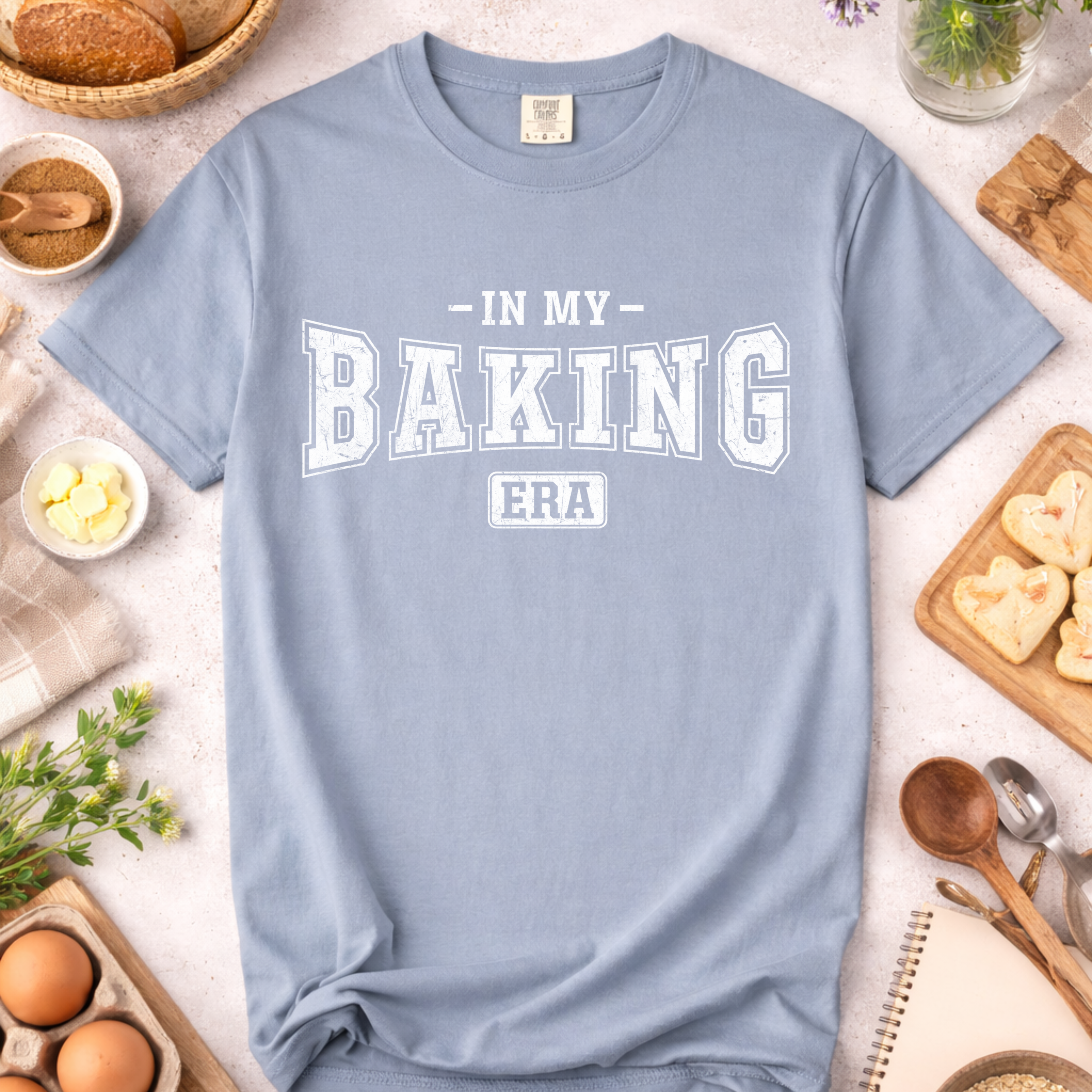 In My Baking Era T-Shirt — Funny Baker Shirt for Home Bakers & Baking Lovers