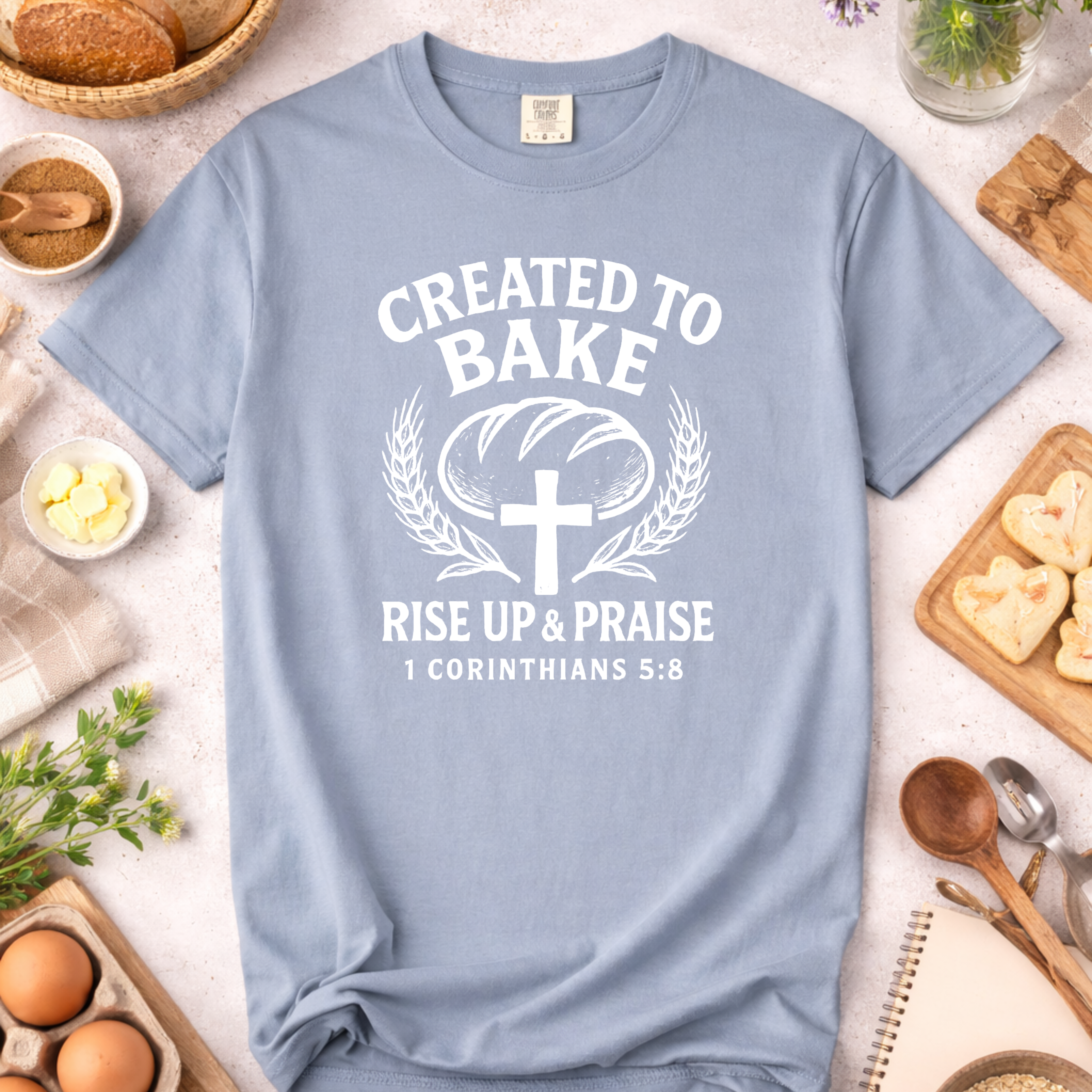 Created to Bake Christian T-shirt