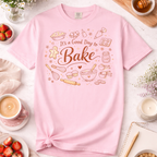Baking Doodle T-Shirt — "It's a Good Day to Bake" Graphic Shirt