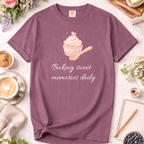 Mama Baking Shirt — "Baking Sweet Memories Daily" Tee