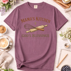 Mama's Kitchen God's Blessings Christian Mom T-Shirt