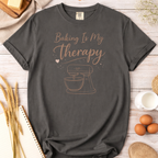 Baking Is My Therapy Mixer T-Shirt — Funny Baker Gift Tee