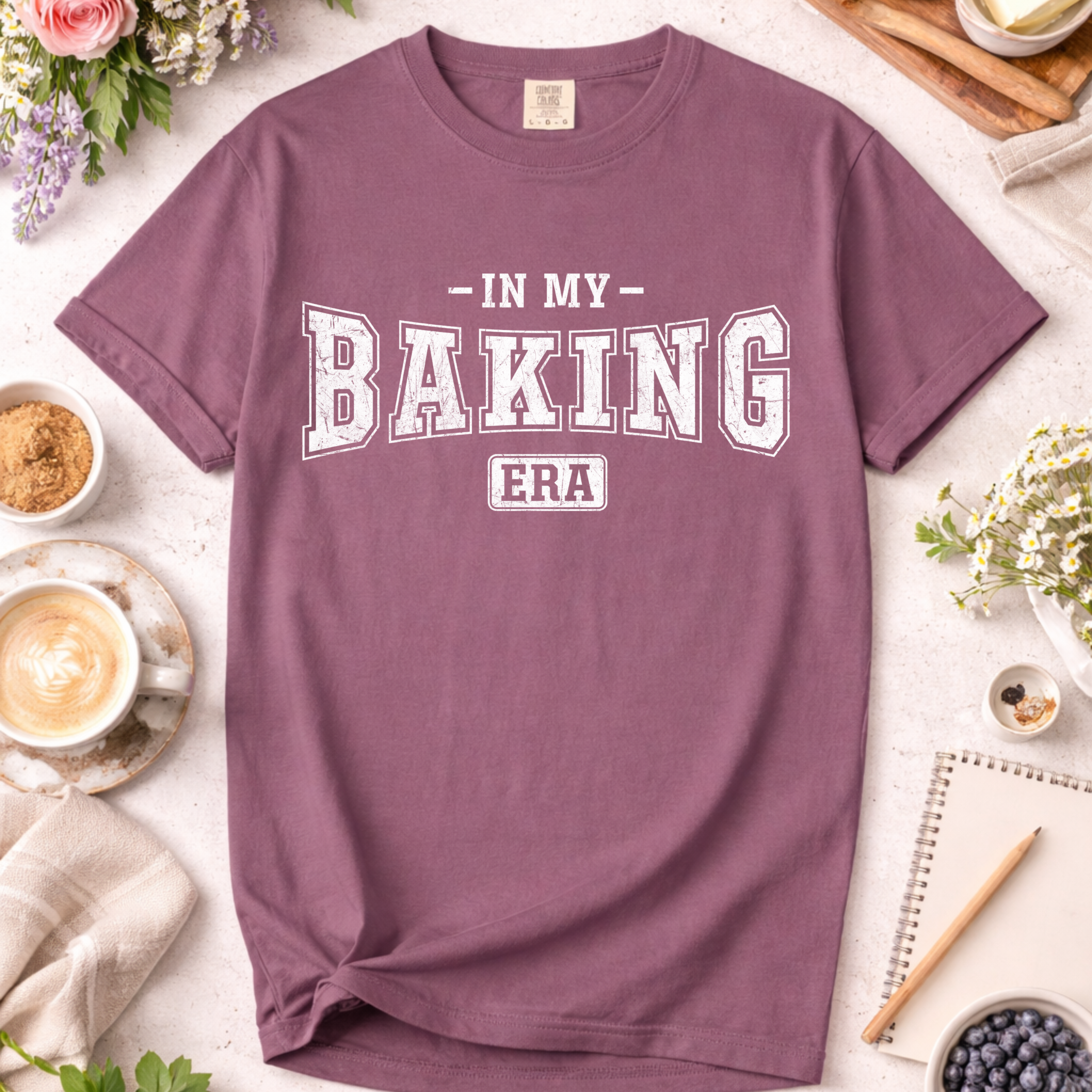 In My Baking Era T-Shirt — Funny Baker Shirt for Home Bakers & Baking Lovers